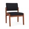 Lesro Lenox Armless Guest Chair, 22.5 in W 26 in L 31.5 in H LW1102 - alternate 1